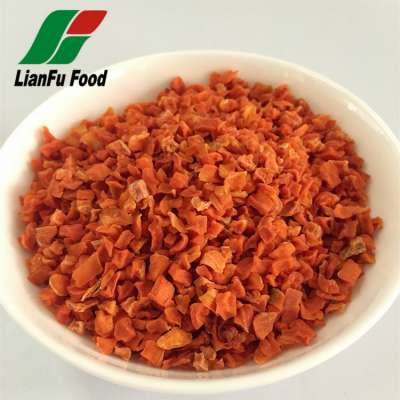 Factory wholesale Dehydrated carrot dices all size