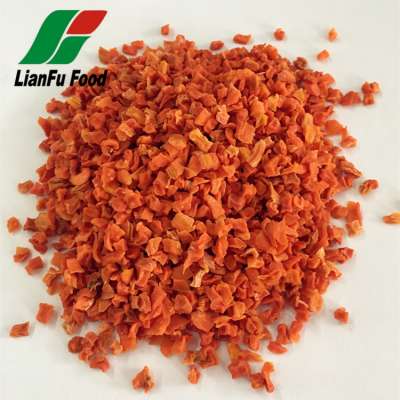 Dehydrated carrot granule 3x3mm for cooking