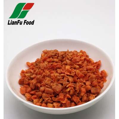 Dried Puffed Carrot Granule Flake Cubes